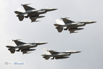 4 Ship Formation F-16 null