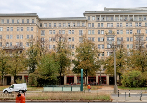 Die Frankfurter und Karl-Marx-Allee in Berlin