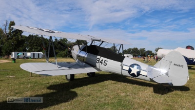 N54945, A75N1 Stearman EDOI Bienenfarm 2024