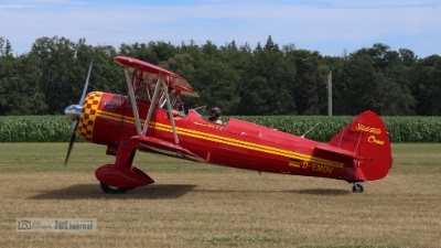 D-EMDV, A75N1 Stearman EDOI Bienenfarm 2024