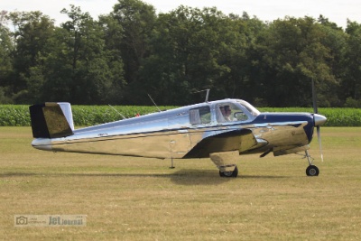 N8662A, Beechcraft A35 Bonanza EDOI Bienenfarm 2024