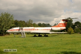 JetJournal Foto der Woche 09/2024 Tu-134A, DDR-SCZ, Merseburg 2007, heute Wloclawek - Kruszyn EPWK